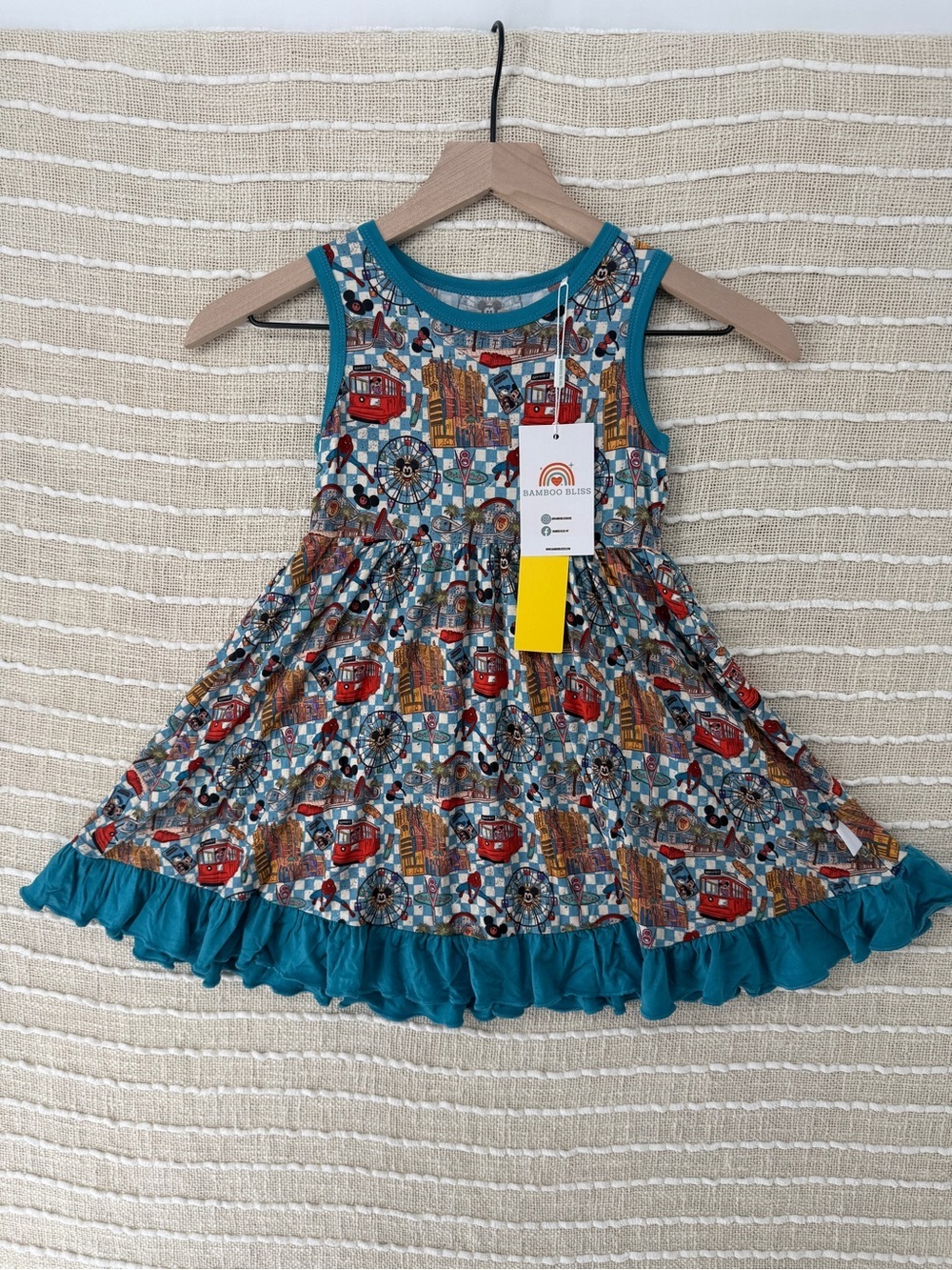 Bamboo Bliss “Disney” 4T Twirl Dress NWT
